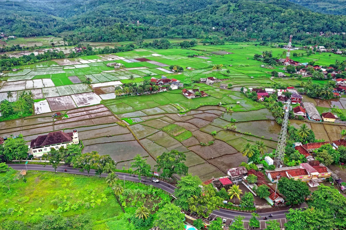 Larantuka harbor at the eastern tip of Flores, Indonesia